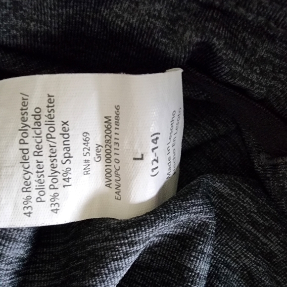 Avia Fitted Ankle Leggings High Waist Pockets Sz L - Picture 7 of 7